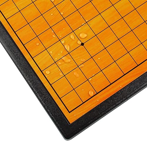 Miniatura 5 de Larcele Juego plegable magnético Go con piedras y tablero Go para viaje CXWQ-01 (mediano)