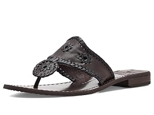Jack Rogers Womens Jacks Flat Sandal Hot Fudge Multi 7 5 Medium