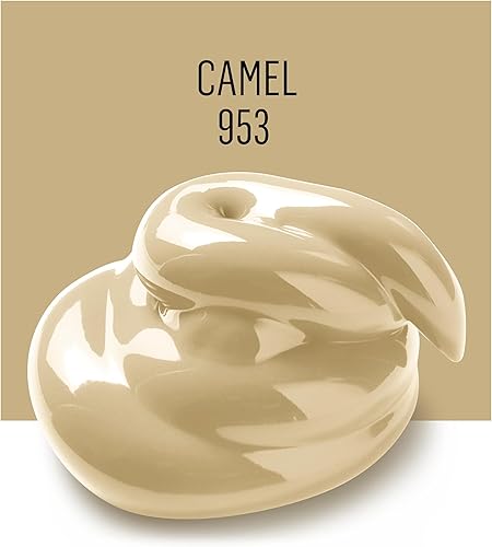 Miniatura 3 de FolkArt 953 - Pintura acrílica en varios colores (2 onzas), color camello (Camel)