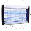 Fly Zapper Electric Indoor Uk, Powerful 3500V &20W Fly Killer Electric, UV Bug Zapper Indoor Insect Trap,Washable Tray and Hanging Chain Suitable for Bedroom, Living Room, Dining Room (20, Watts)