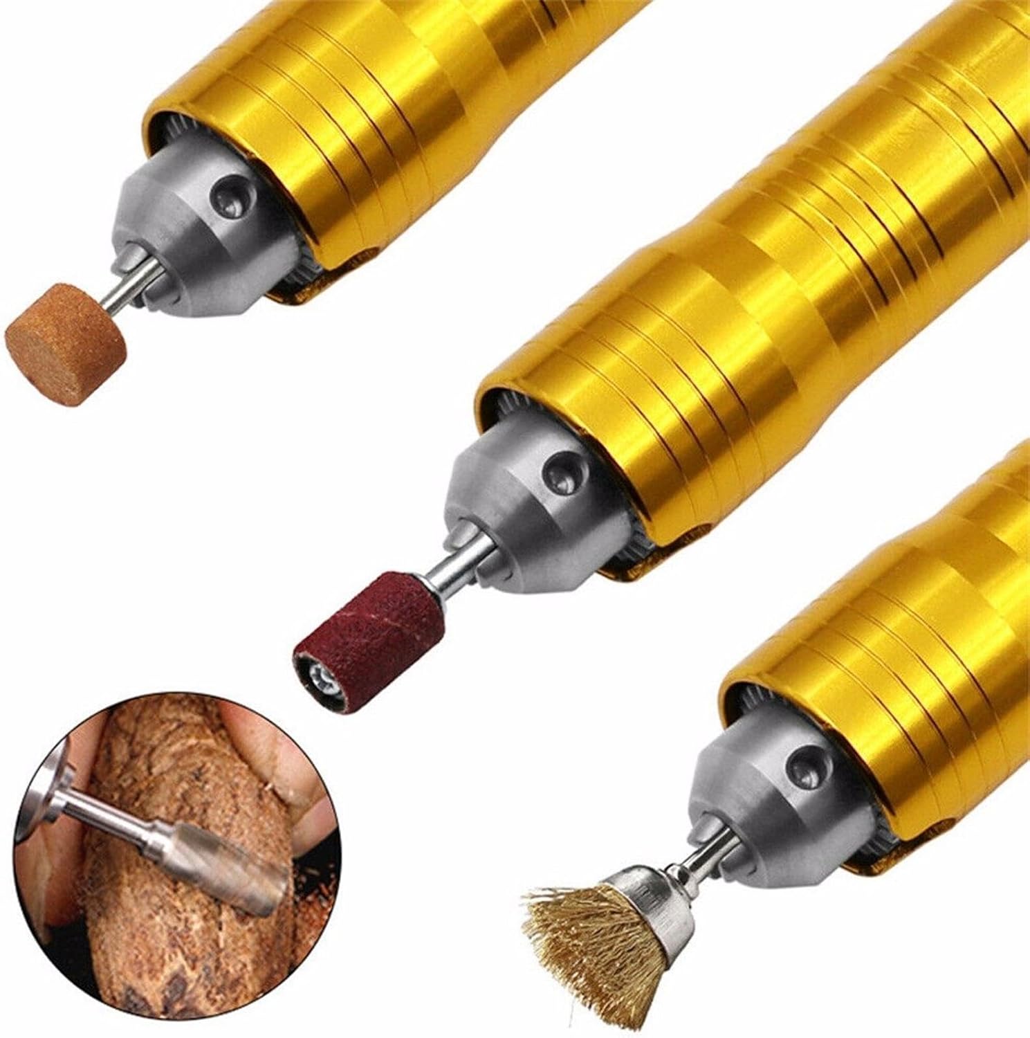 SEIWEI Flexible Shaft Extenison for Drill, Compatible with Rotary Tool Attachment for Sander, Wood Carving, Polishing, Including Key and Wrench