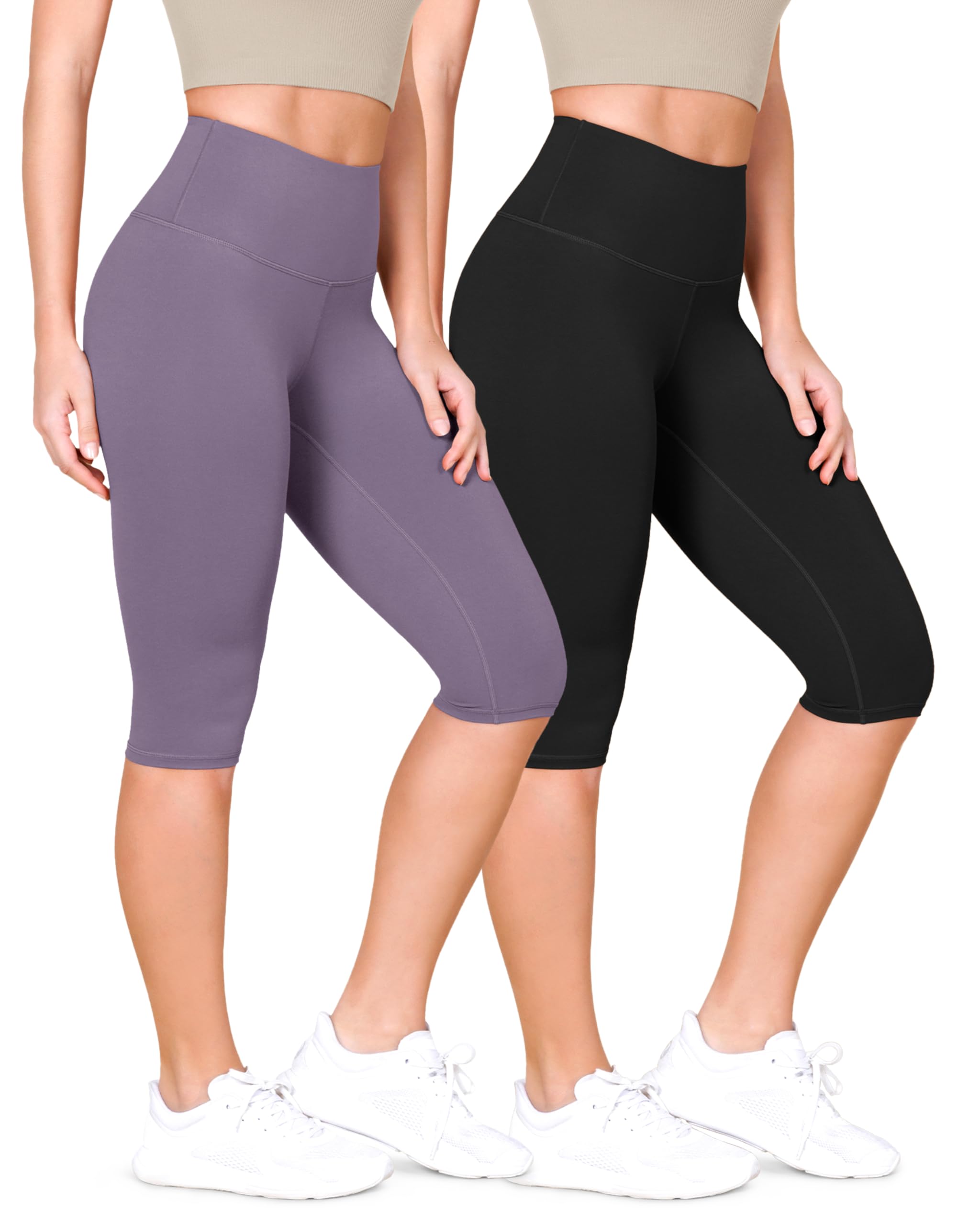 Stylish Knee Length Leggings on Amazon: The Ultimate Collection of Leggings Below the Knee | Black Leggings