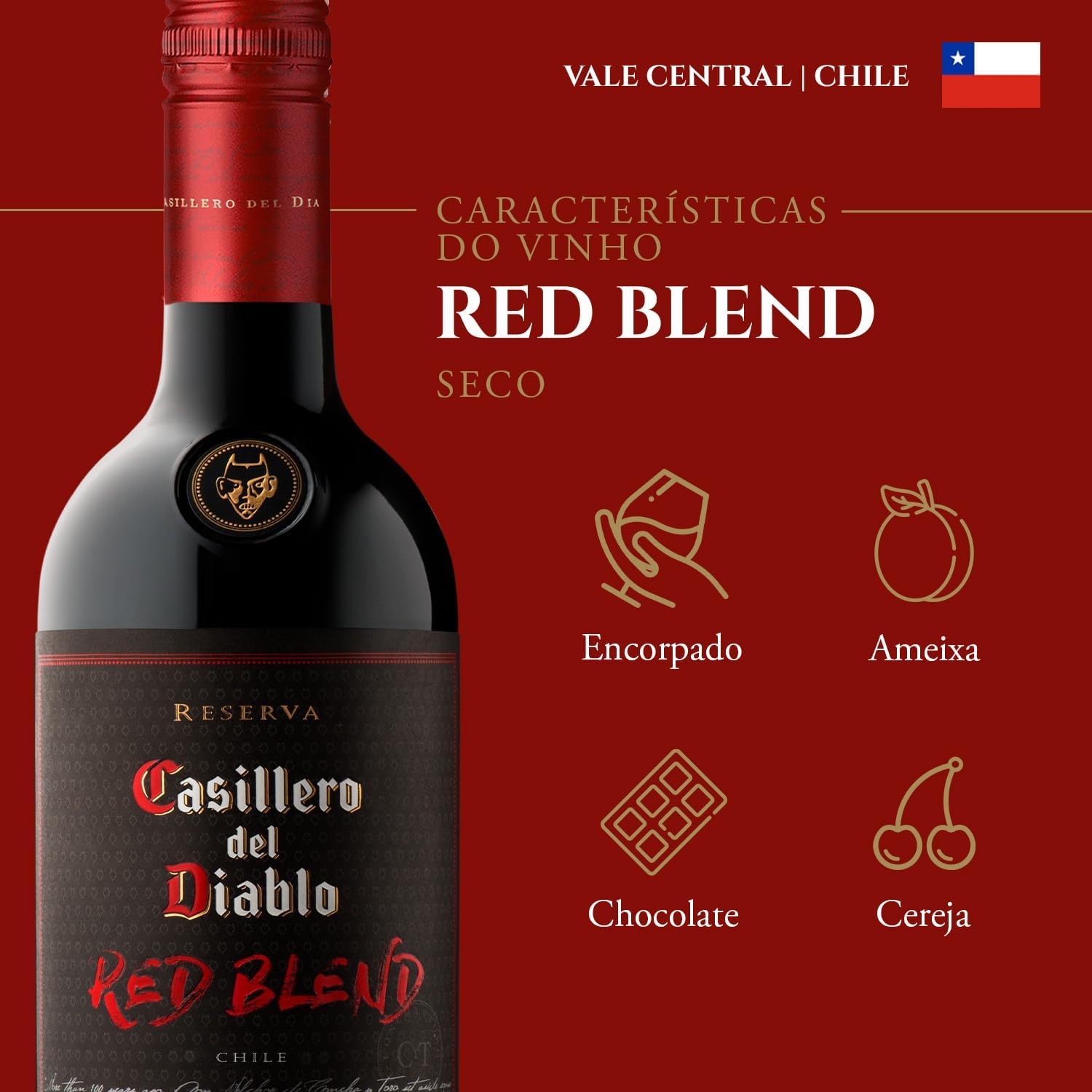 Concha y Toro Casillero Del Diablo Red Blend 750ml