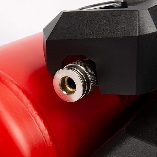 Miniatura 8 de Craftsman Compresor de aire, 1.5 galones 3/4 HP Max 135 PSI Presión, 1.5 CFM@90psi y 2.2 CFM@40psi, compresor portátil sin mantenimiento de acero