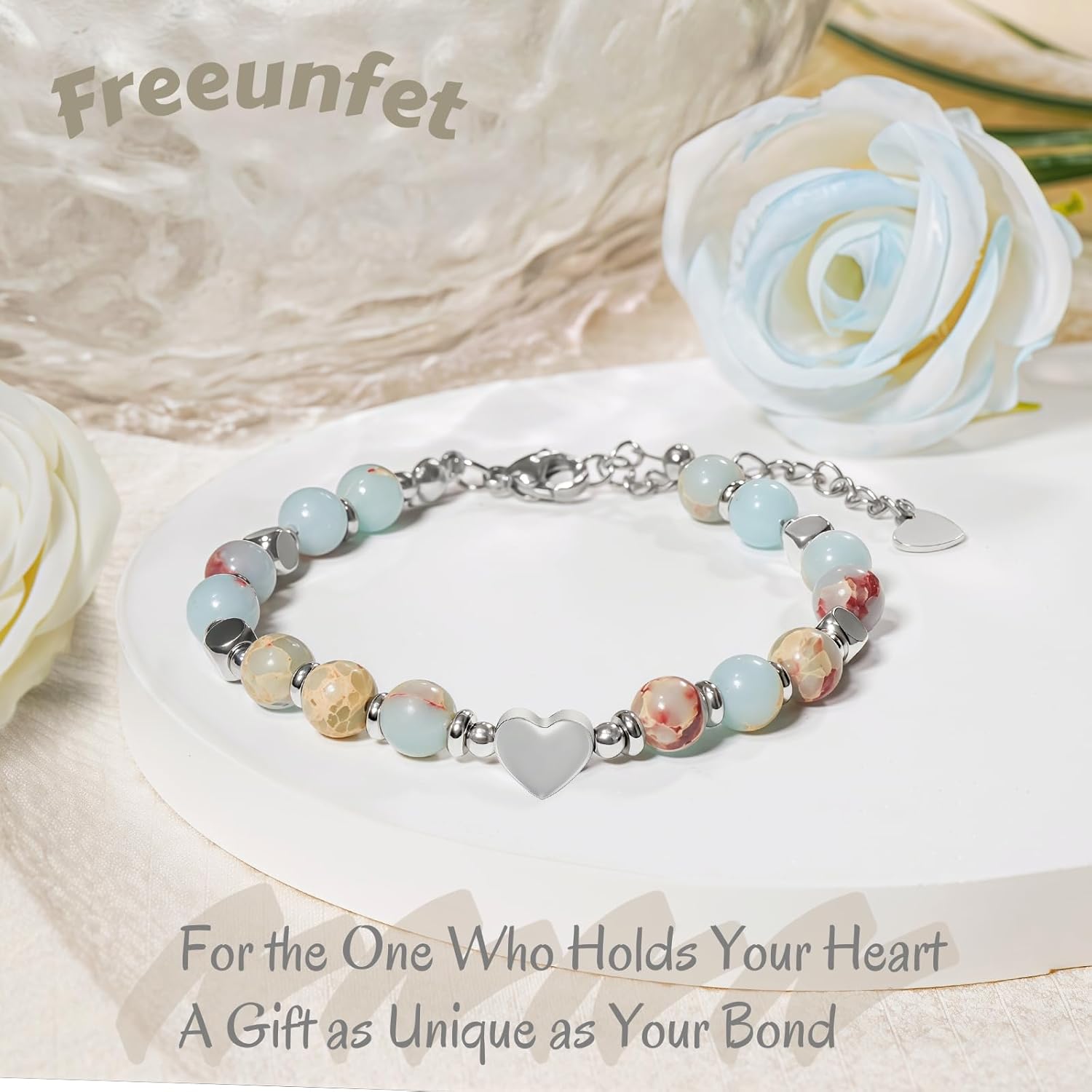 Women's Beaded Stretch Bracelets - Inspirational Sometimes You Forget You're Awesome Friendship Jewelry, Dainty Birthday Gift for Best Friends, Mom, Sister, Daughter - Image 5