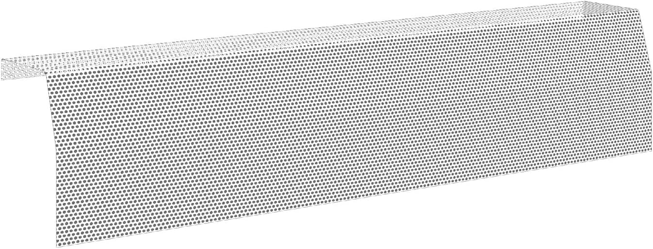 Baseboarders galvanized steel slip-on baseboard heater cover (24 in)