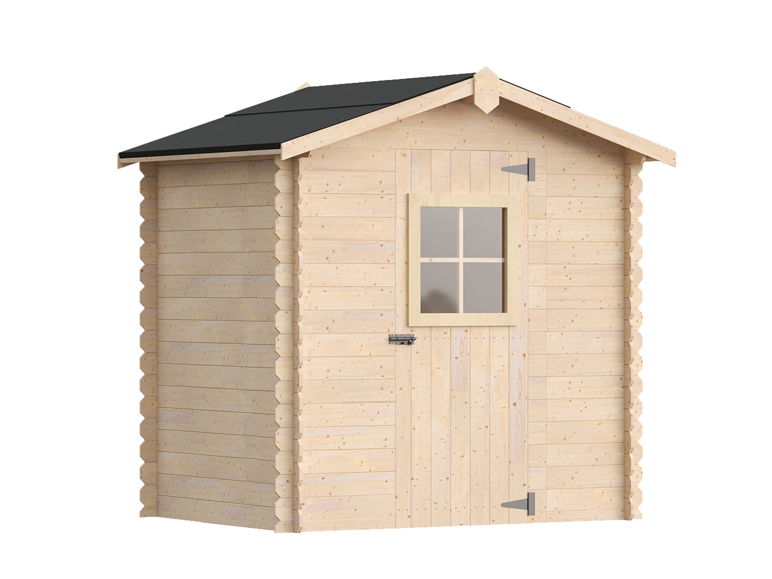 Casetta Da Giardino In Legno Mod. Ibiza 2x1,5 M Casetta In Legno Sp 16mm 3mq, Ideale Per Rimessa Attrezzi, Deposito, Capanno, Box Per Esterno, Made In Italy (con pavimento)