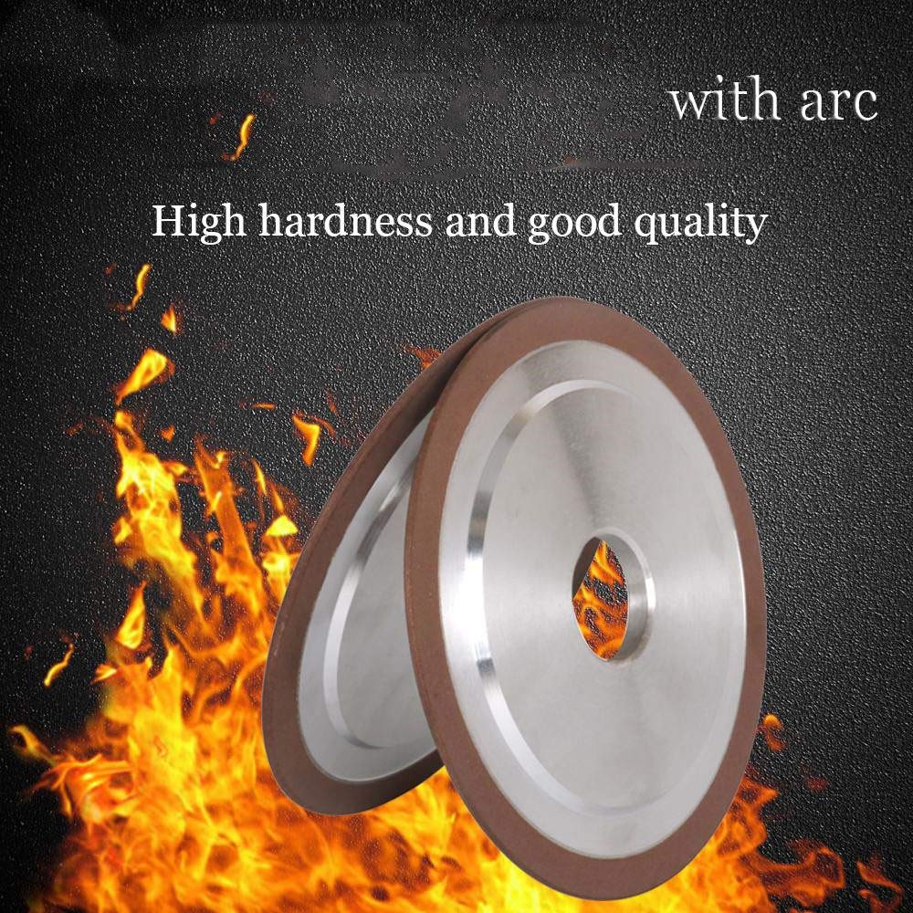 Mola Diamantata In Resina 125x10x32x8mm - Grana 150, Per Rettifica Di Metalli Duri E Leghe - Foto 4