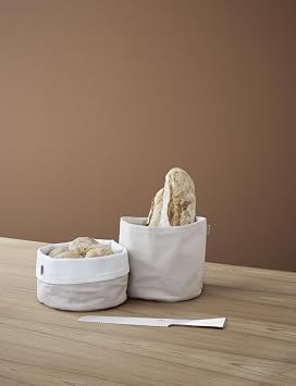 Stelton Bread Bag, Sand/White