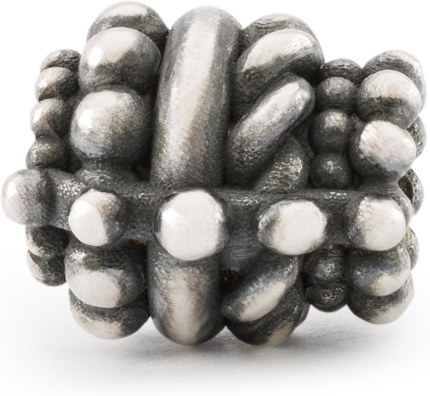 TROLLBEADS Promise of Dawn Charm - Intricate Abstract Patterns of a New Day | Authentic Brand Charm | Silver | Walk the Journey Collection | Design by Søren Nielsen