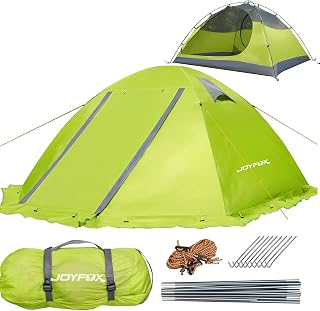 JOYFOX Barraca de Camping 2-3 Pessoas RAINFLY Alumínio Ultralight Upf 50 Coluna D'água de 3000mm