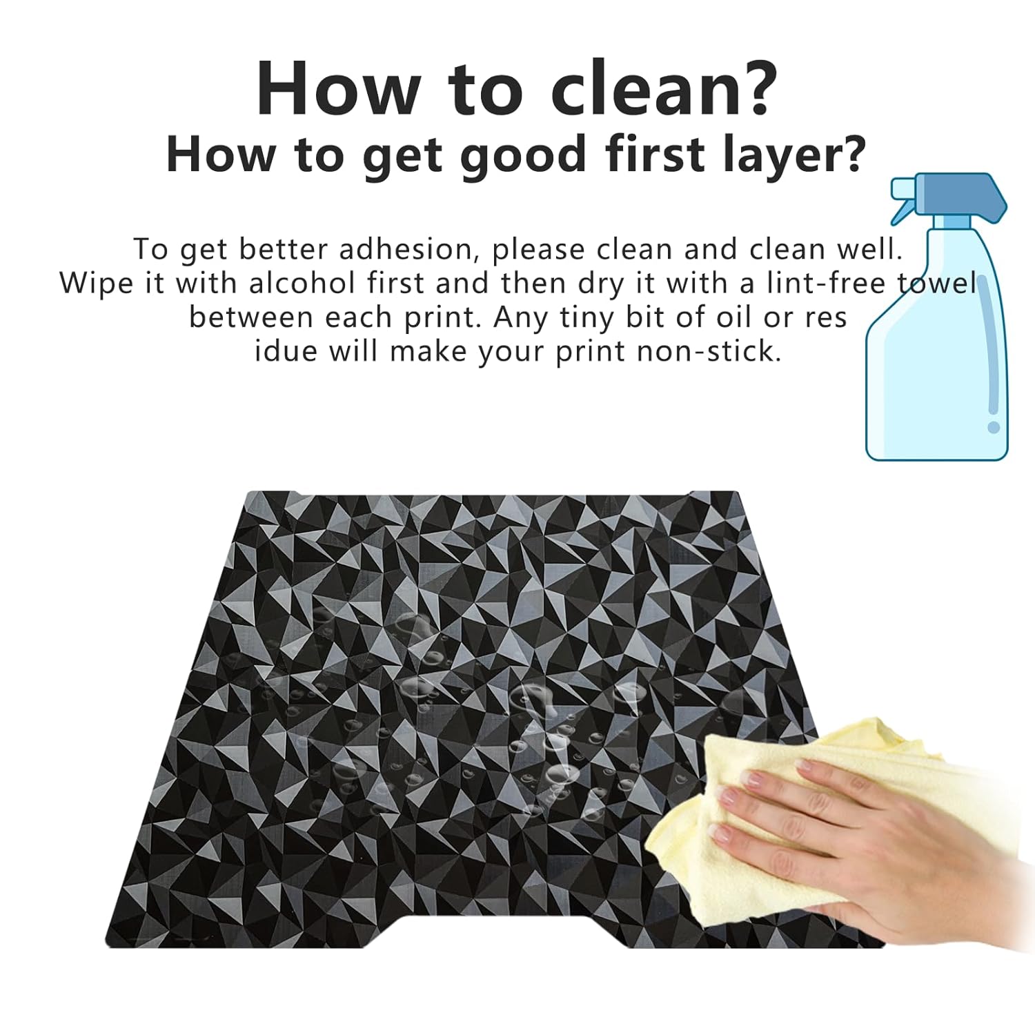 355x346mm Build Plate for Bambu Lab H2D/H2S,Double Sided PEO PET Flexible Removable Spring Steel Heated Printing Bed Platform，Removable Heated Bed for H2D Combo/H2S(Carbon Fiber+Diamond)