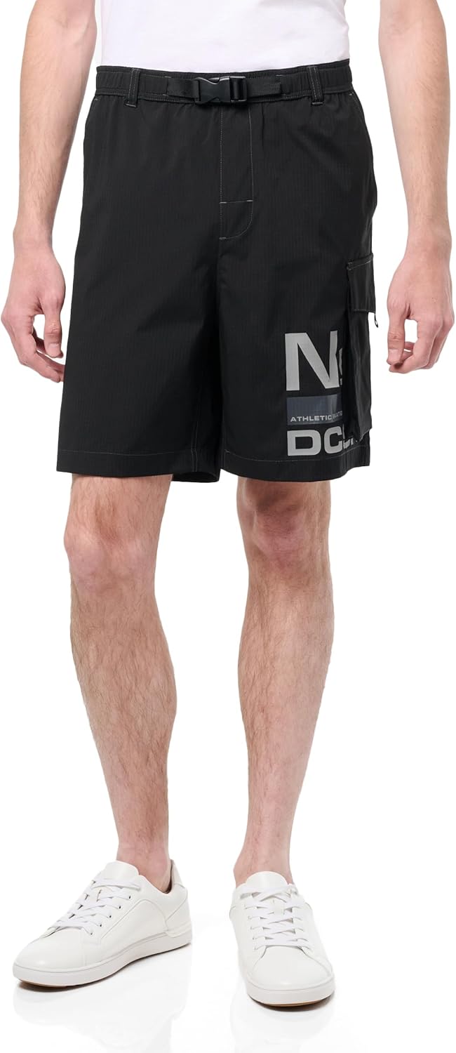 DC Men's Static 94 Cargo Shorts, Black
