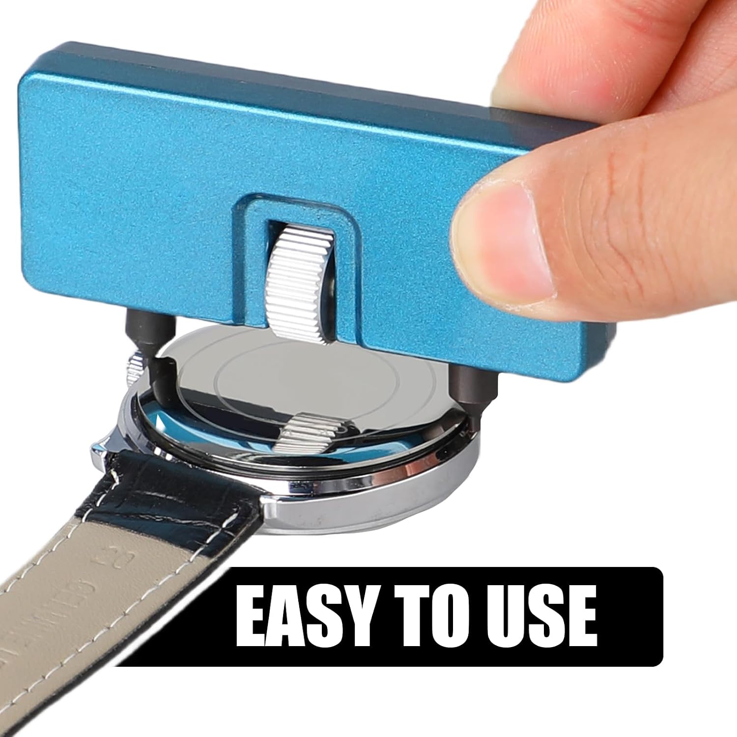 Watch Battery Replacement Tool, Professional Watch Back Removal Tool Kit for Rotate Open Watch Cover, Watch Opening Tool Watch Case Opener Screw Wrench Repair Tool for Watchmaker and Beginner