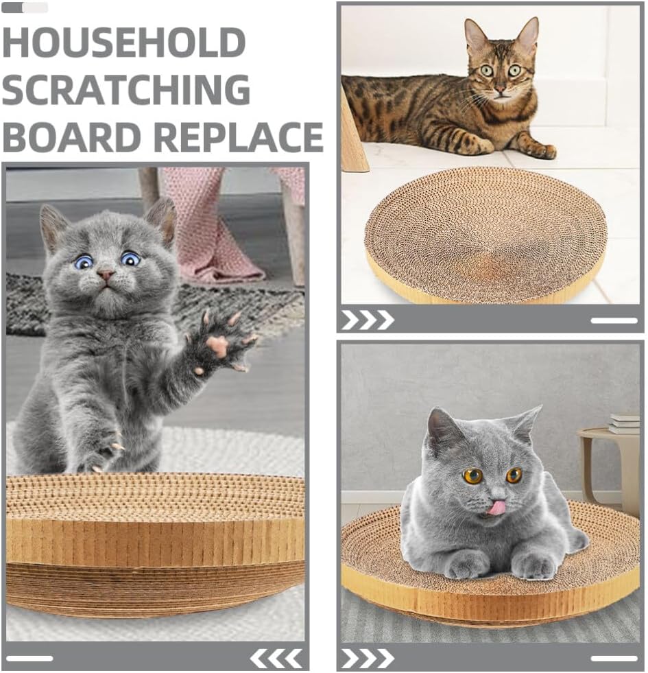 review FOMIYES 3pcs Cat Scratcher Replacement Pads Nail File Dog Scratch Sandpaper Cat Scratcher Liner for Litter Pet Manicure Pedicure Dog Claw Care