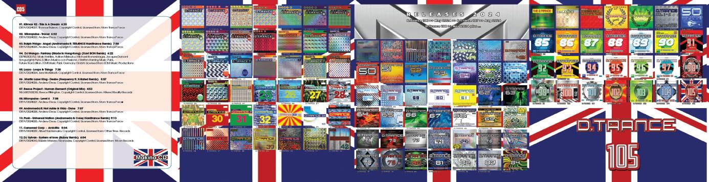 D.Trance 105 Incl. d-Techno 60 & UK-Makina