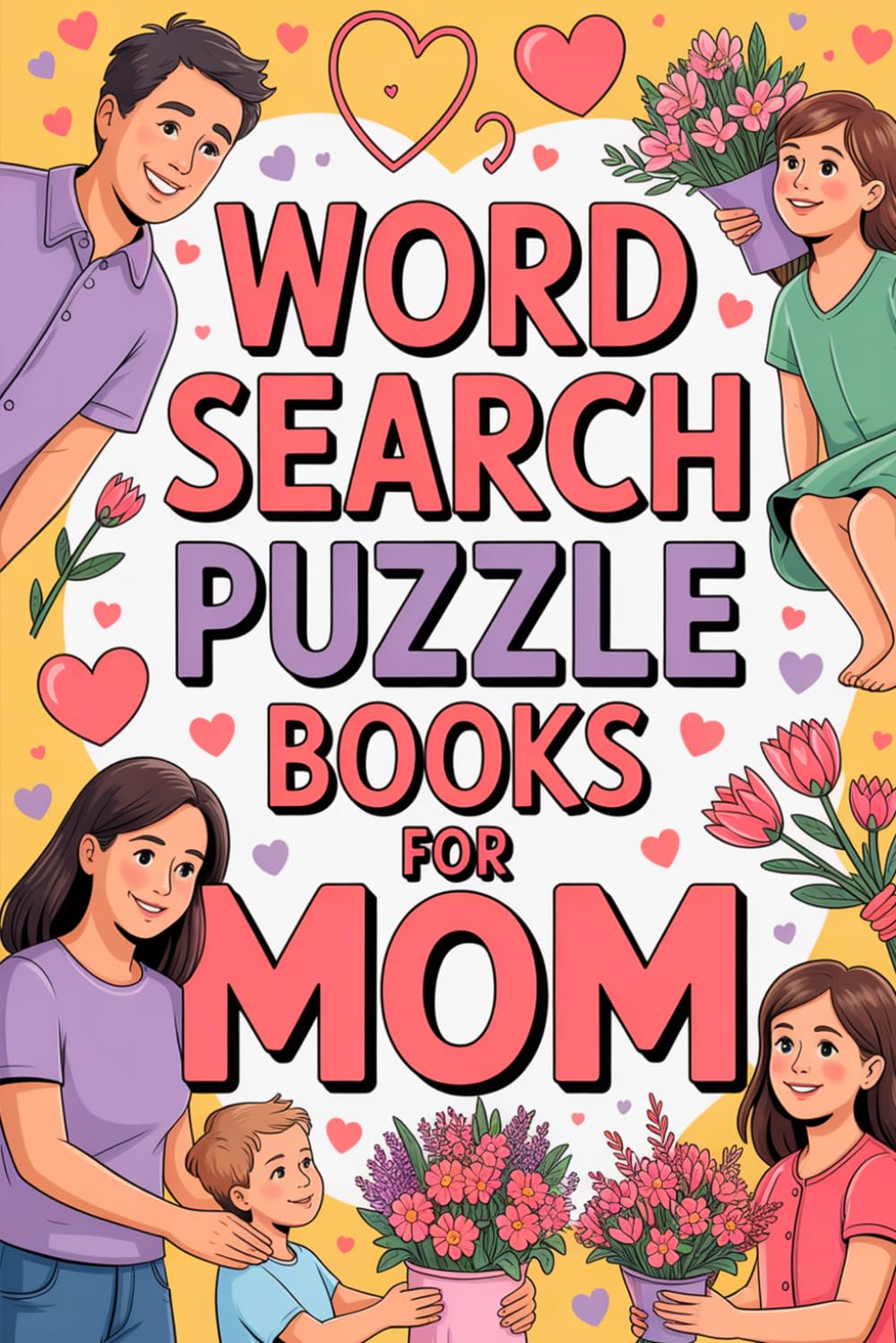 Word Search Puzzle Books for Mom: Lexicon-Boosting Activity Companion for Adult Readers