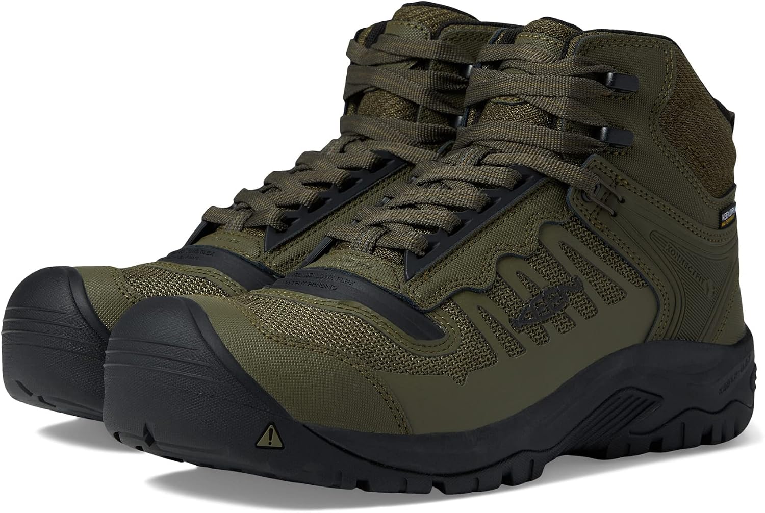 KEEN Utility Mens RENO MID KBF WP Work Shoe