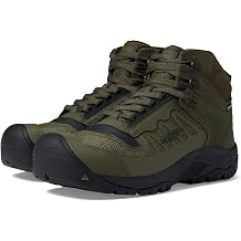 KEEN Utility Mens Reno Mid Height Composite Toe Waterproof Work Boots