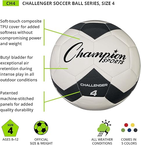 Miniatura 3 de Champion Sports Balón de fútbol Challenger