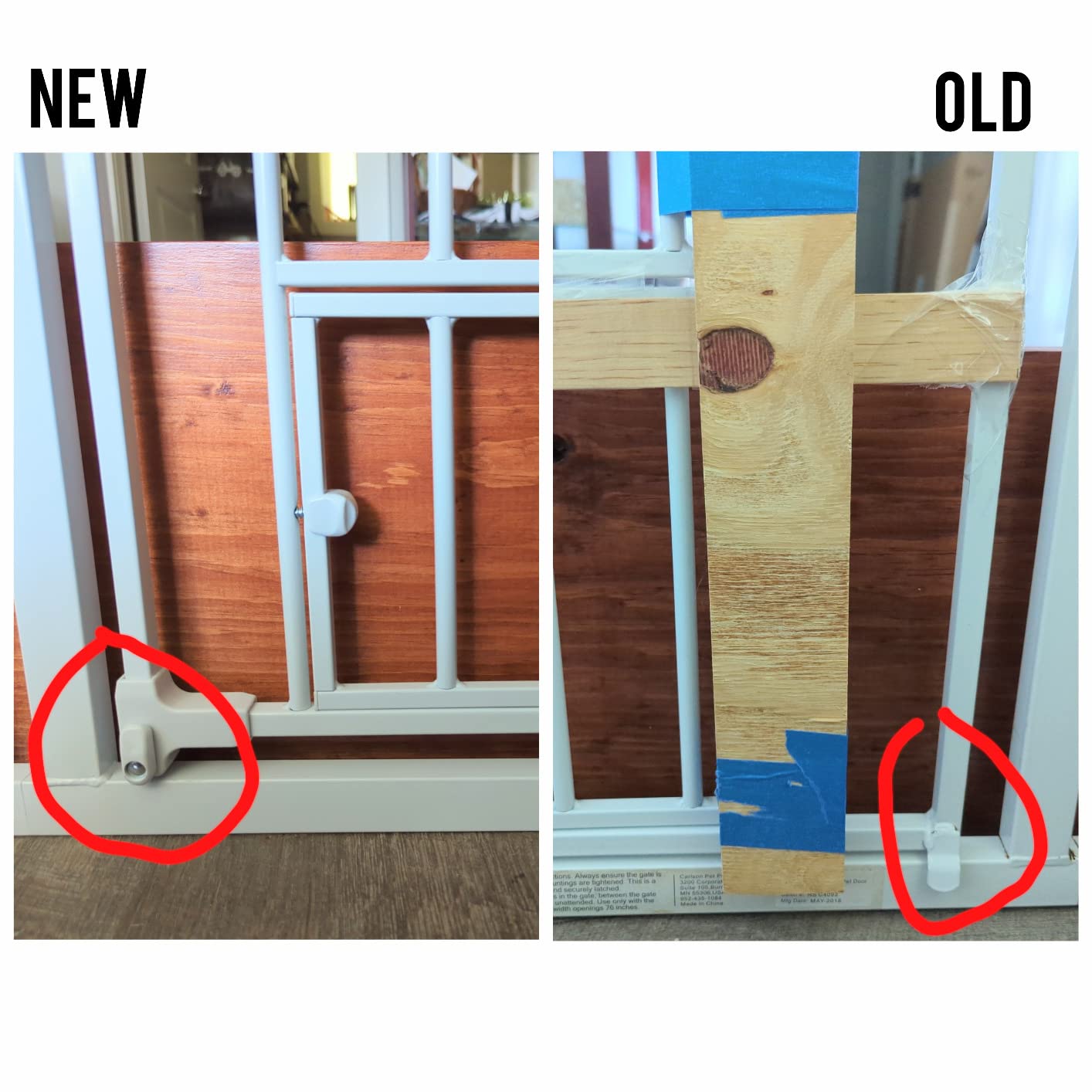 Configurable Gate $12/mo - Finance Carlson 76 Inch Wide Flexi Configurable Walk Through ...