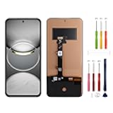 SwarKing Replacement Compatible with Tecno Spark 30 Pro KL7/Infinix Hot 50 Pro 4G X6881 (Black Without Frame) LCD Display Touch Screen Digitizer Assembly with Repair Tools