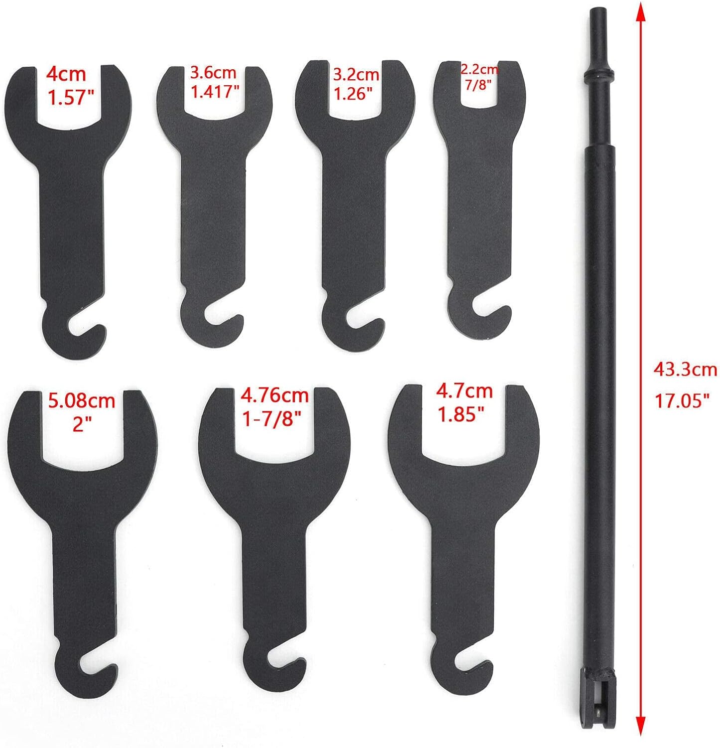🔥 Crаzу Dеаlѕ GANGMU TEC Pneumatic Fan Clutch Wrench Set, Fan Clutch Removal Tool Kit, 43300 Compatible with Ford GM Jeep Vehicles Lоwеѕt Prісе GANGMU TEC Pneumatic Fan Clutch Wrench Set, Fan Clutch Removal Tool Kit, 43300 Compatible with Ford GM Jeep Vehicles