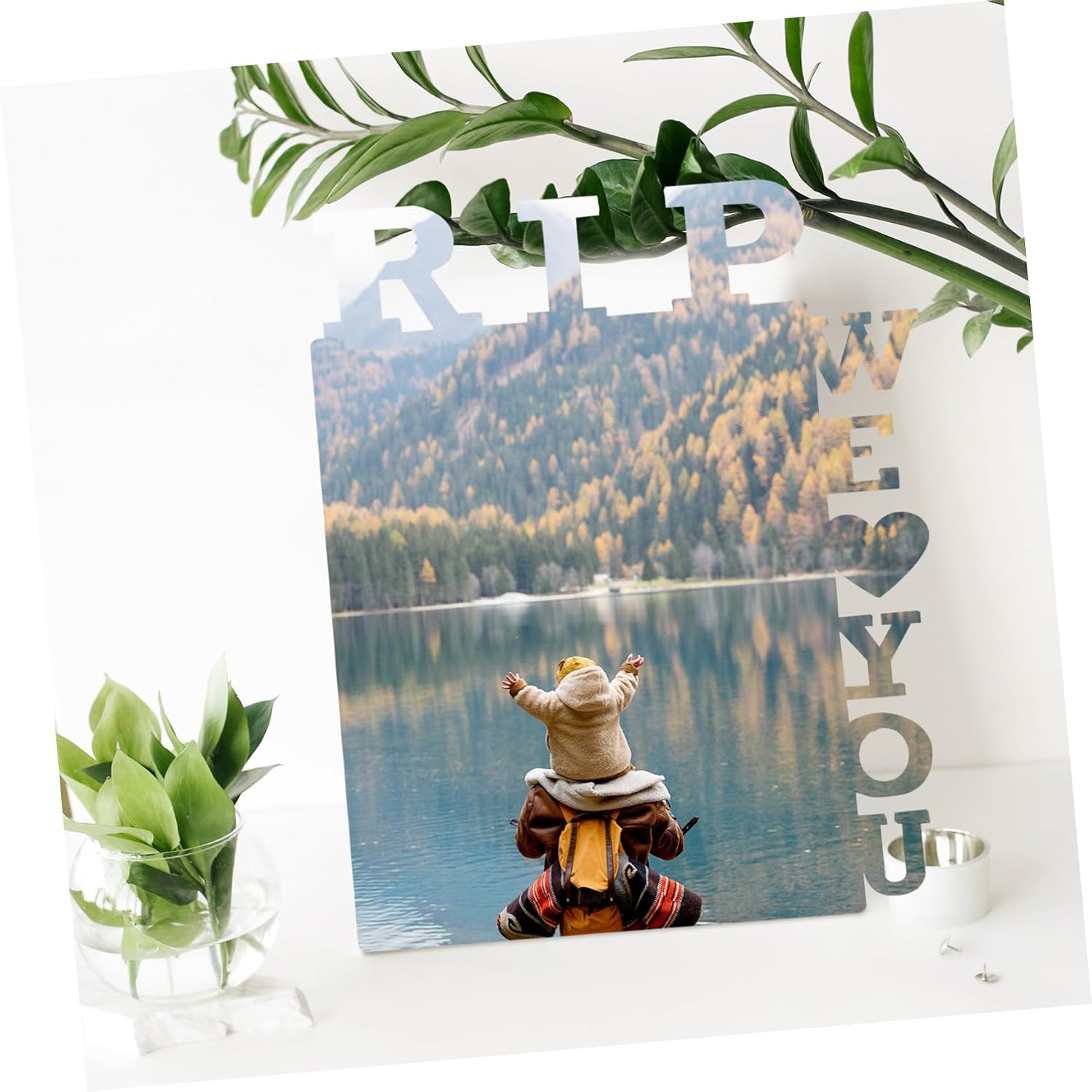 Ciieeo Wooden Sublimation Blank Photo Frame DIY Thermal Transfer Picture Frame for Home Office Gallery Use for Memorable Moments