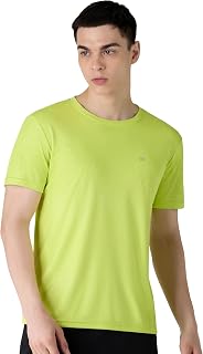 Amazon Brand - Symbol Men's Active/Sports Tonal Printed T-Shirt | Round Neck | Regular Fit (Available in Plus Sizes) Price In India