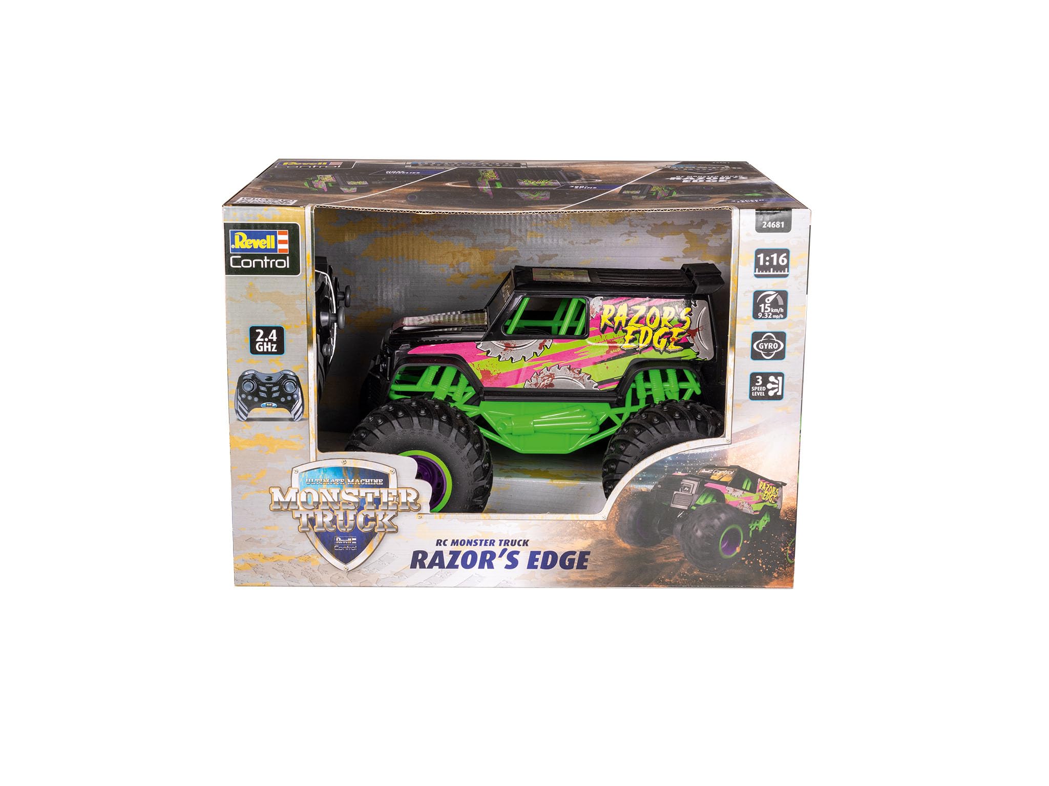 Camión monstruo RC "Razor's Edge"