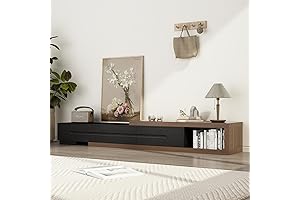 Extendable Espresso TV Stand: A Stylish and Functional Media Console