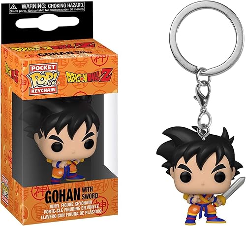 Miniatura 1 de Funko Pop! Llavero Dragon Ball Z - Gohan con espada
