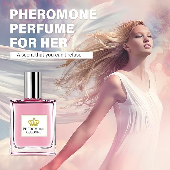 Pheromone Perfume for Woman, Elegant Floral Perfumes for Women, Long Lasting Womens Perfume with Enhanced Purity for Mood Support & Charisma, Romantic Date Night & Daily Social Scent, 20ml