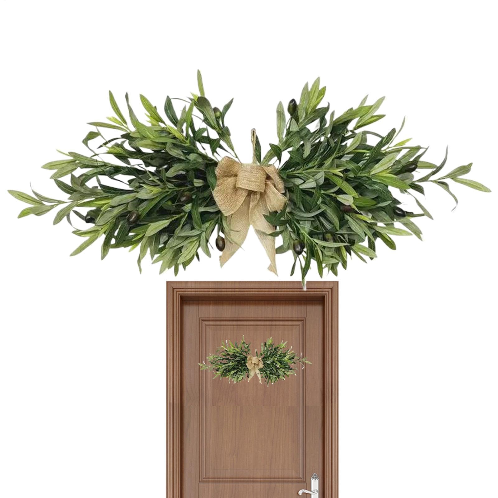 Couronne d olive printanier pour rechauffer l atmosphere de votre maison au quotidien