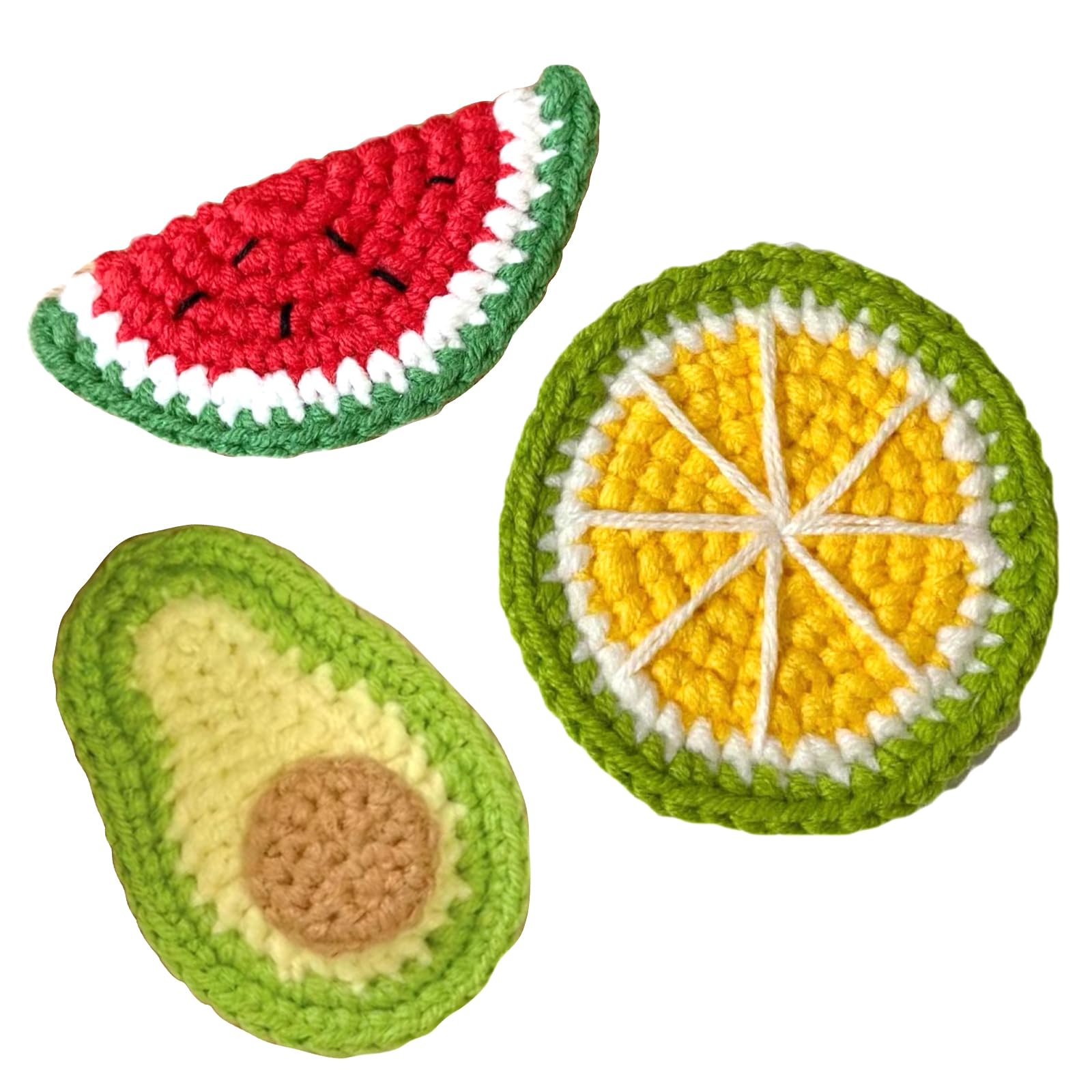 3 Stück Wassermelonen Brosche Anstecker, Cartoon-Frucht Anst
