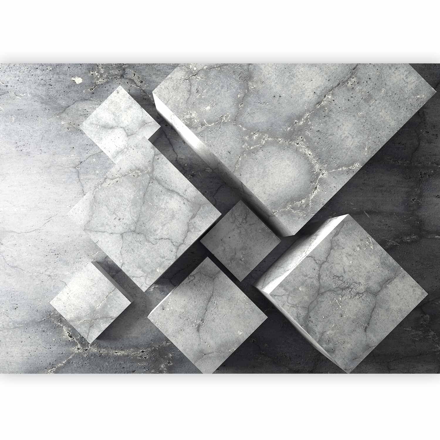 Carta da Parati Moderna per Soggiorno, Concreto, 400x280 cm