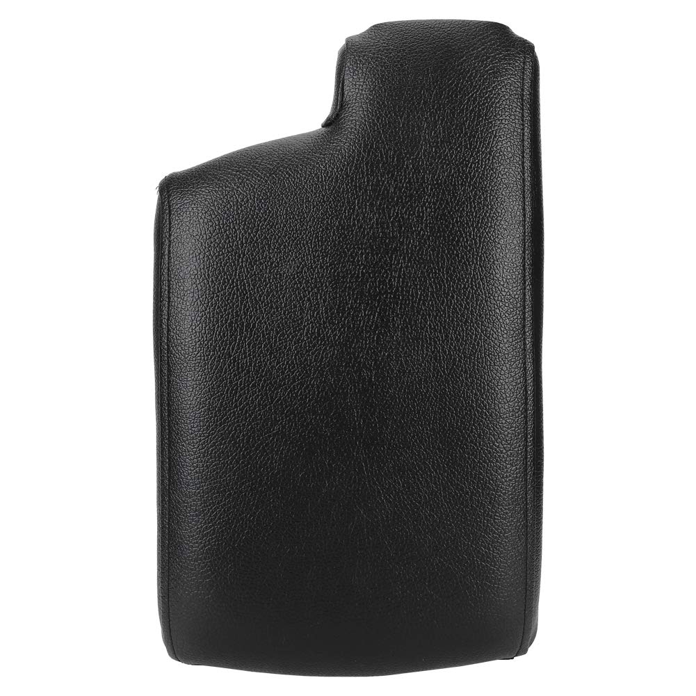 Qiilu Couvercle de boîte d'accoudoir de Voiture, 51169134486 Couvercle de Couvercle de boîte Centrale d'accoudoir de Console Avant adapté pour E90 E92 série 3 2005-2012(Noir)
