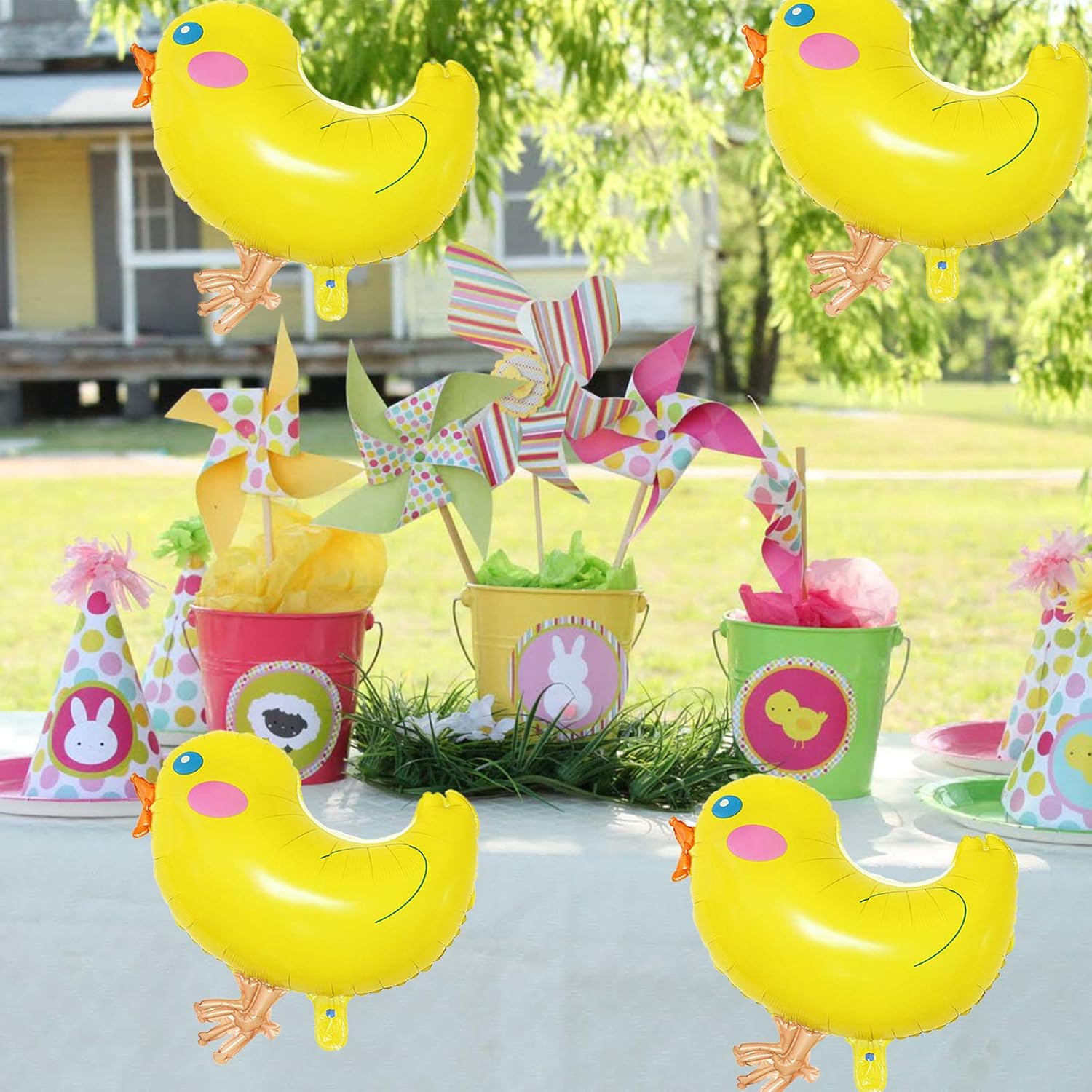 Decoracion De Pascua Simulación De Fibra Artificial De Pollo Para La Decoración De La Fita De 8,69 € | DHgate