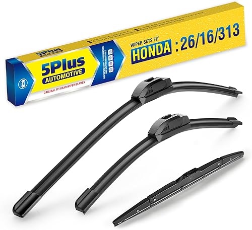 Miniatura 12 de Repuesto para HONDA Accord 2017-2008 Crosstour 2014-2012 /SUBARU Outback 2014-2010 Legacy 14-10 + Más (Paquete de 2), Escobillas Limpiaparabrisas