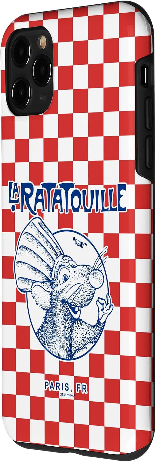 iPhone 11 Pro Disney Pixar Ratatouille Delivery Box Red White Checkered Case