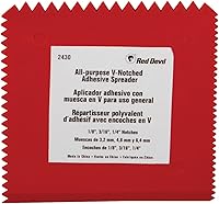 Vista 1 de Red Devil Esparcidor adhesivo de plástico con muesca múltiple 2430