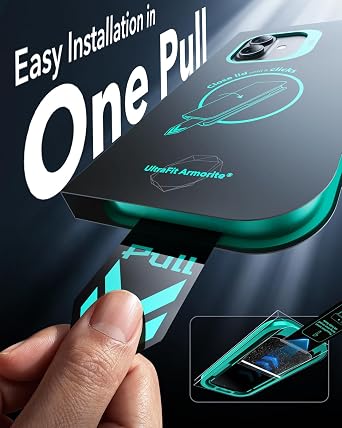 ESR 3 Pack for iPhone 16 Plus/iPhone 15 Plus for Tempered Glass Armorite