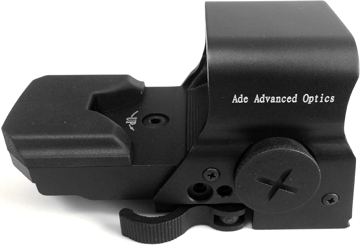 Ade Advanced Optics Crusader 8 Reticle Reflex Sight - Green and Red Dot Optic with Quick Detach Picatinny Mount - Holographic Scope for Tactical Handguns and Accessories