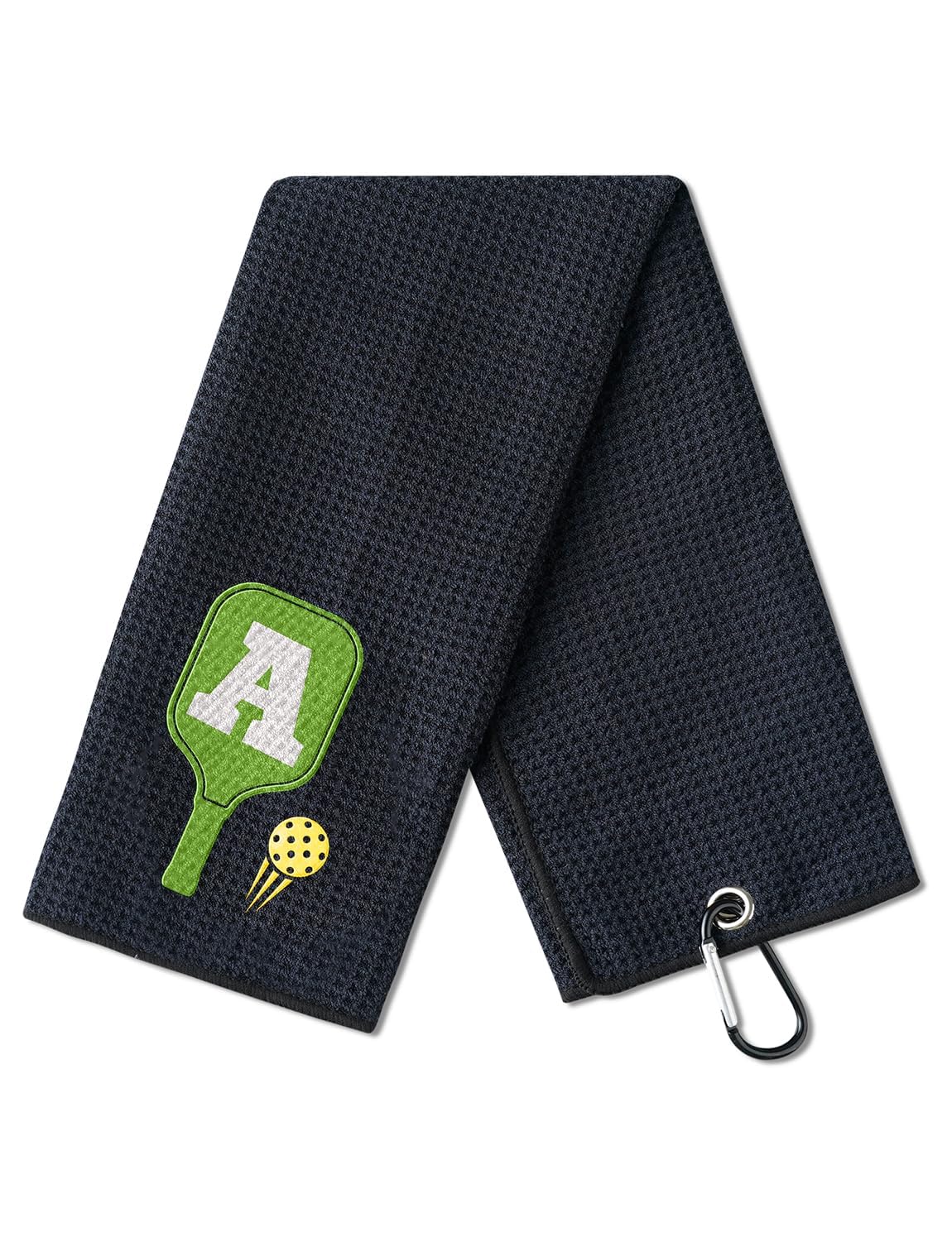 Amazon.co.jp: CybGene 刺繍入りピックルボールタオル、ピックルボール