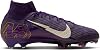 Nike Mercurial Superfly 10 Elite Kylian Mbappe FG High Top Soccer Spike FQ8692-500, Grand Purple/Pale Ivory