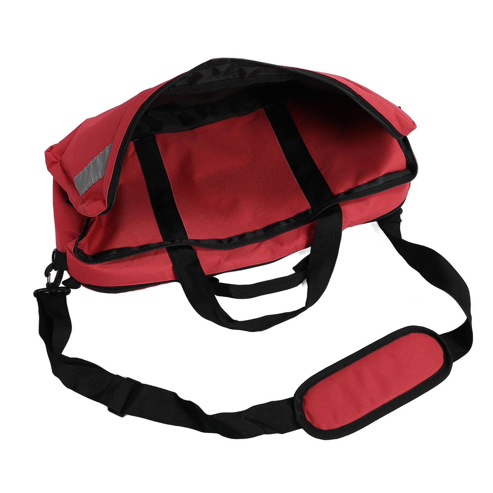 Best First Aid Bag - Large Capacity Emergency Supplies Kit, Car, Camping, Travel, Outdoor Activities (Red)