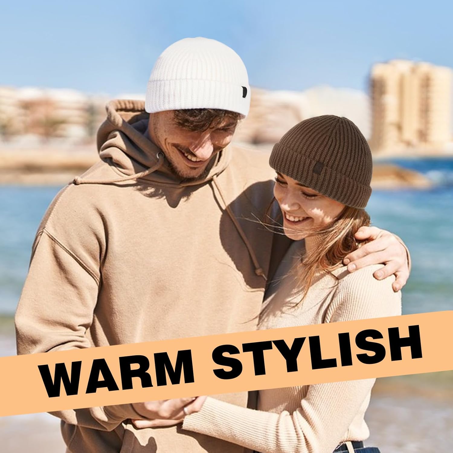 4 Pack Fisherman Beanie Winter Trawler Beanie Fashion Watch Hat Regular Skull Cap for Men Women - Image 6