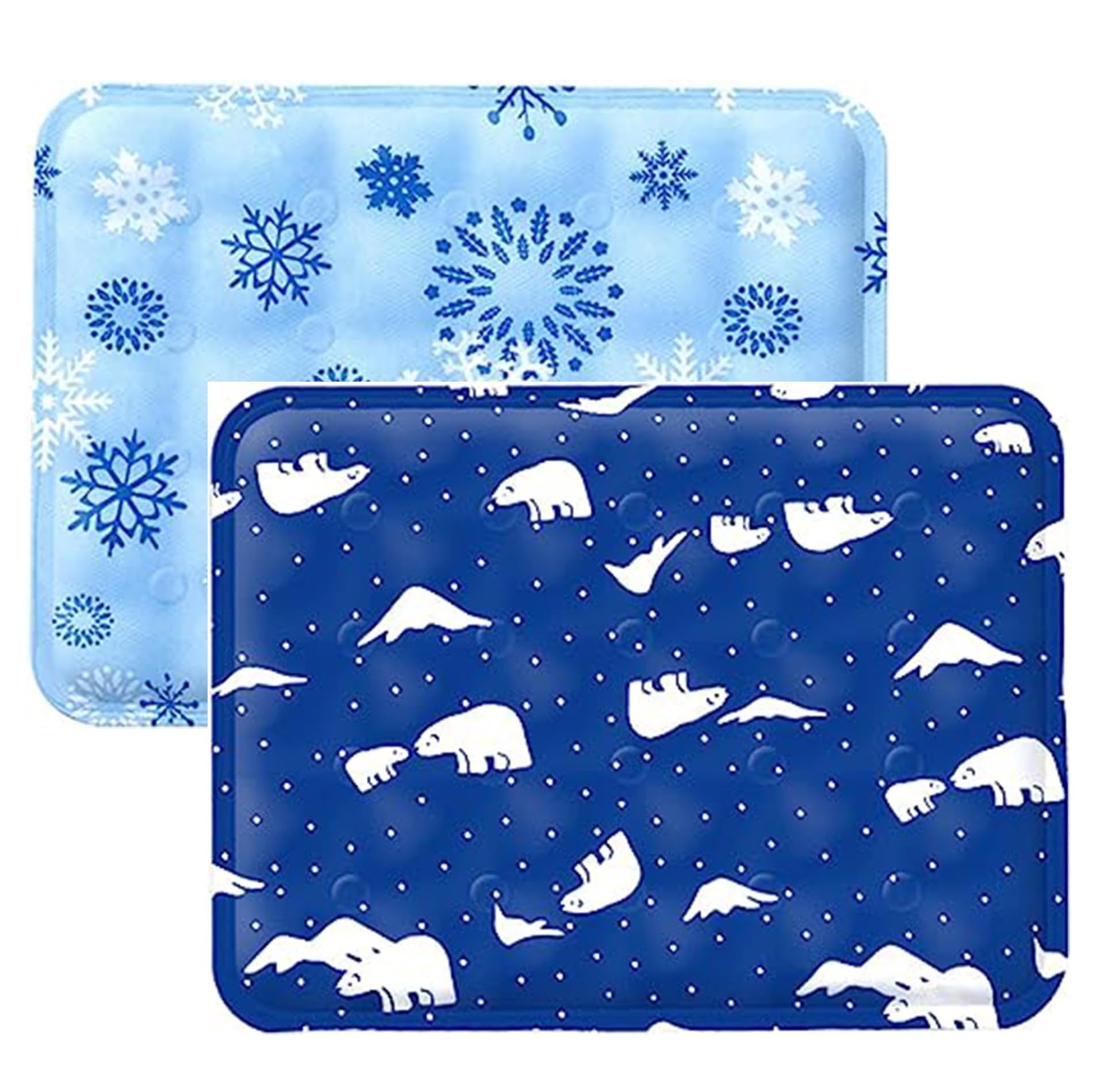 PLENARO Cooling Mat for Dogs Non-Toxic Gel Cold Bed for Kennel Crate, Keep Pets Cool in Hot Summer for Home Travel,Soft-Perfect for Kennel/Sofa/Bed/Floor/Car Seats Cooling(RENDOM,Mix 2PCS) (B0CDKYRG8L) Amazon Price History, Amazon Price Tracker