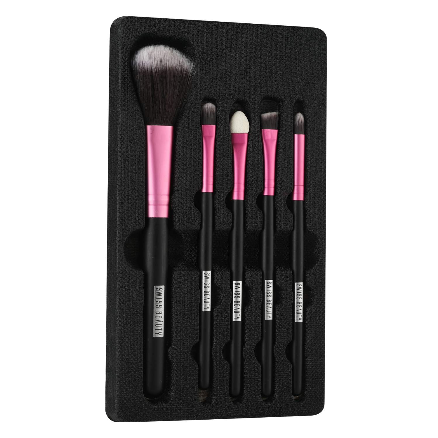 Swiss Beauty Makeup Brushes Set, Makeup Accessory, Pink, 100G Amazon