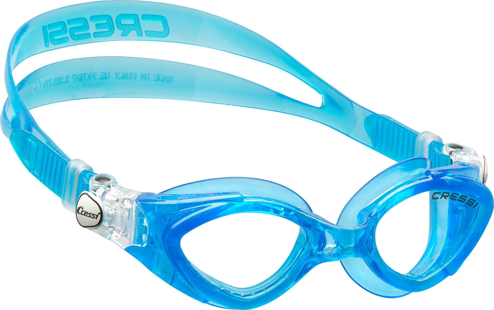King Crab Premium Anti Fog Swimming Goggles for Kids 7/15 Years